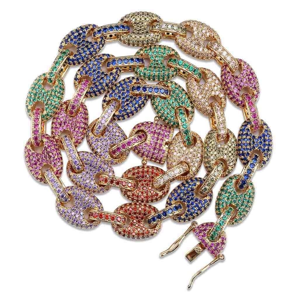 12MM GUCCI LINK CHAIN 18K - ICECI