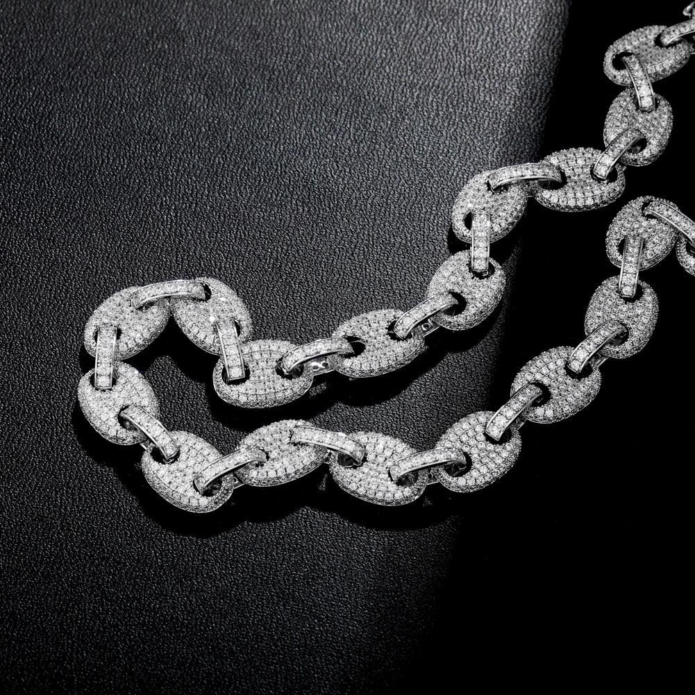 12MM GUCCI LINK CHAIN 18K - ICECI