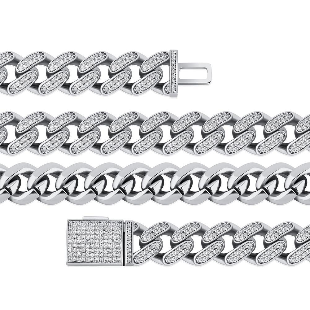 14MM ICY CUBAN LINK CHAIN 14K - ICECI