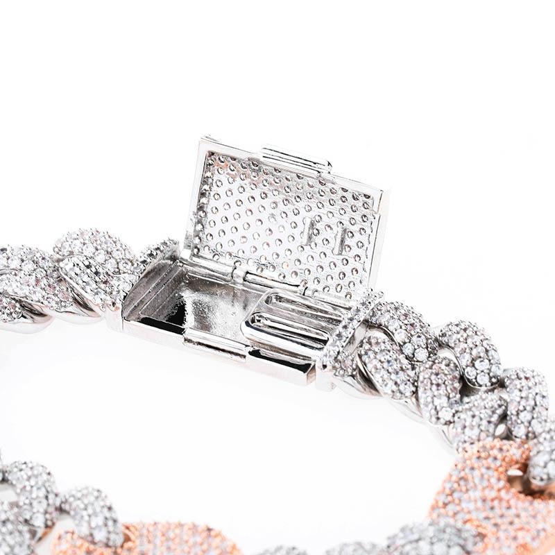 16MM CUBAN G-LINK BRACELET 18K - ICECI