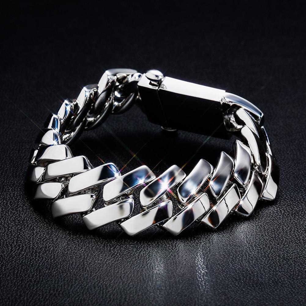 18MM PRONG LINK BRACELET 14K - ICECI
