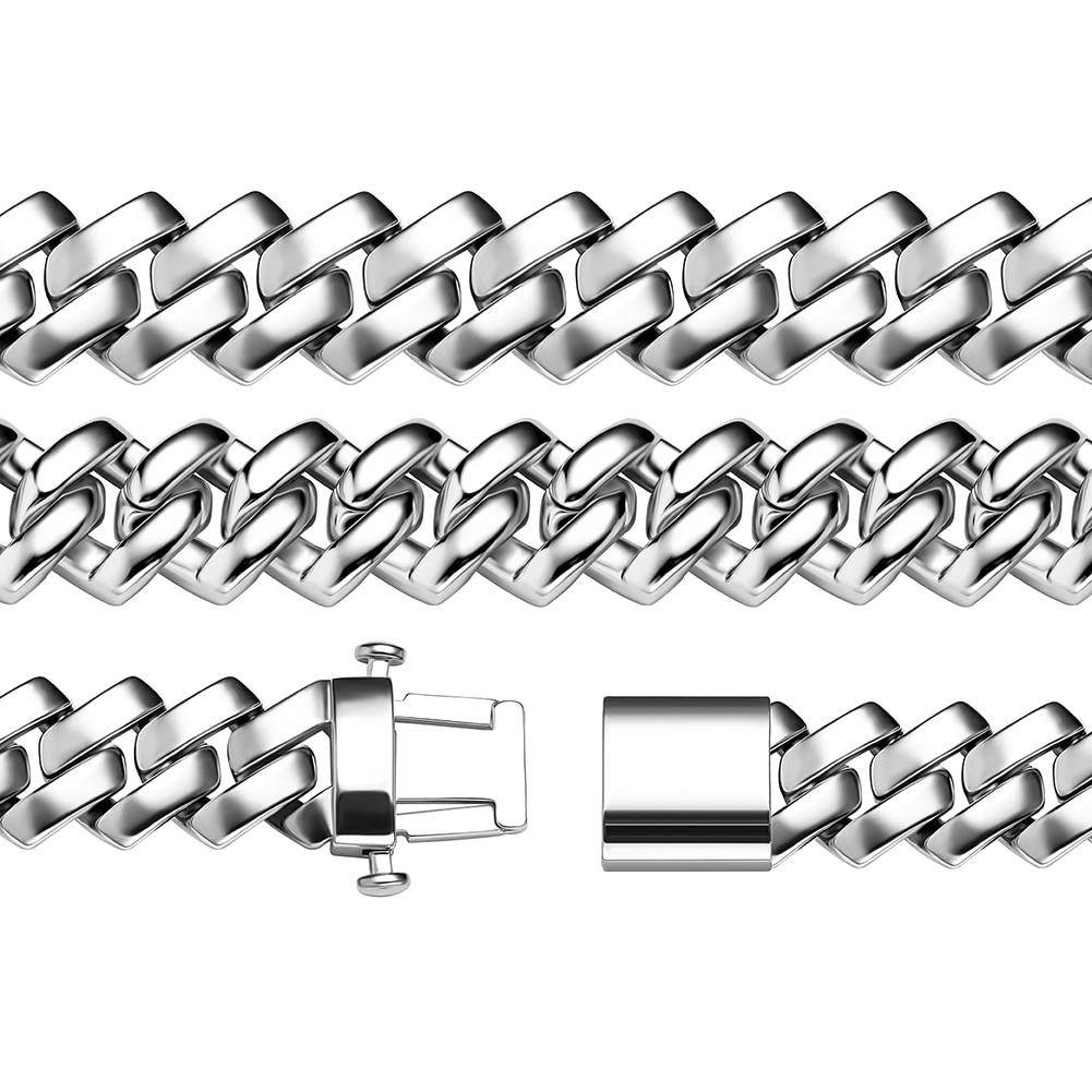 18MM PRONG LINK CHAIN 14K - ICECI