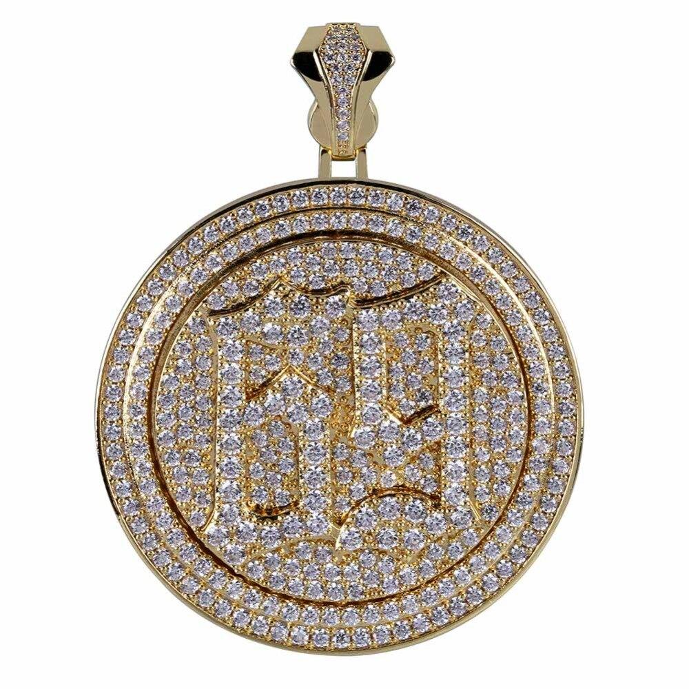69 SPINNER PENDANT 14K - ICECI