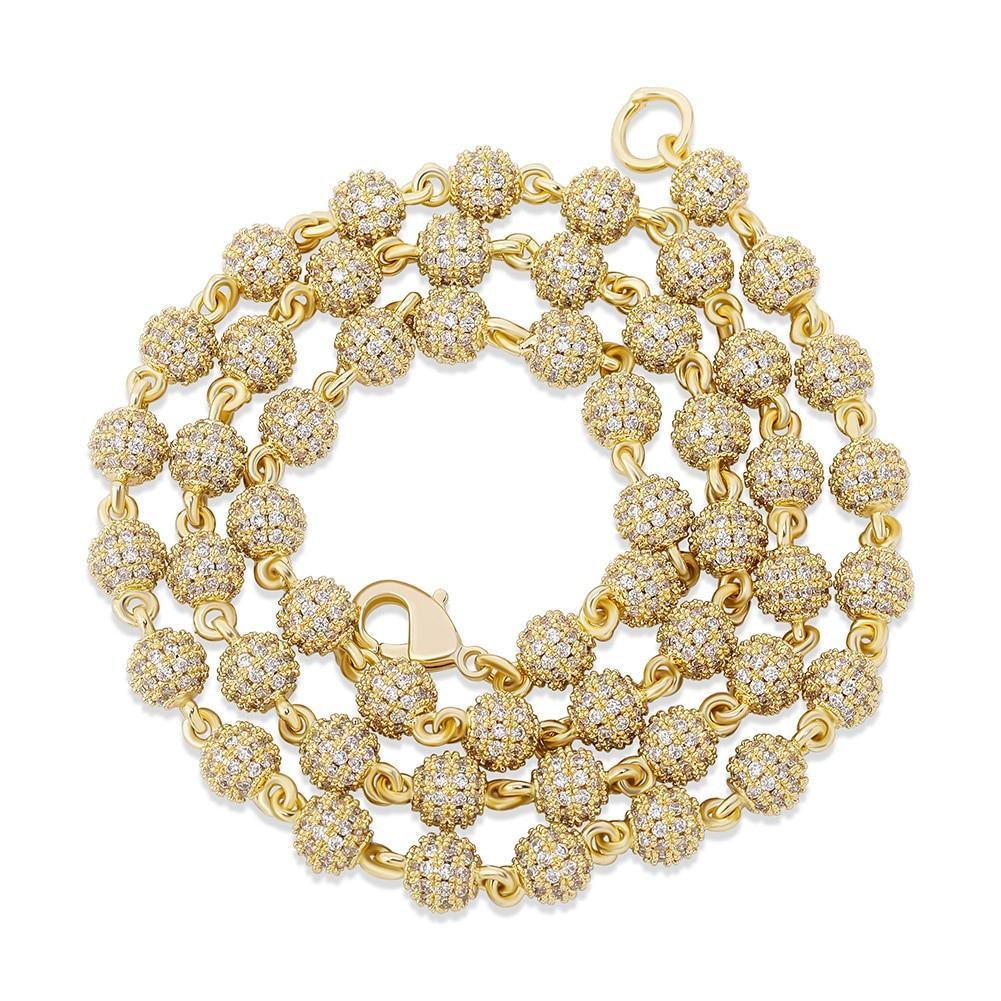 6MM / 8MM ICY BALL CHAIN 14K - ICECI