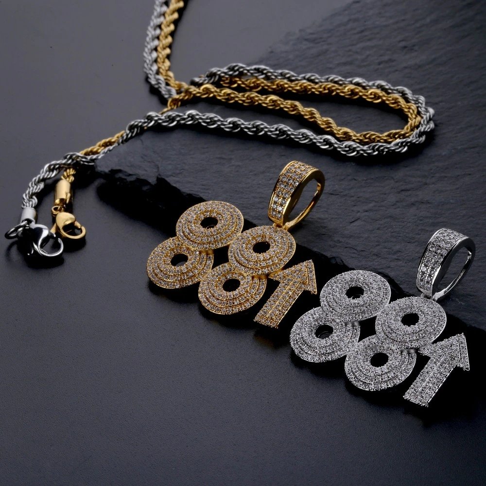 88 Rising Pendant 18K - ICECI