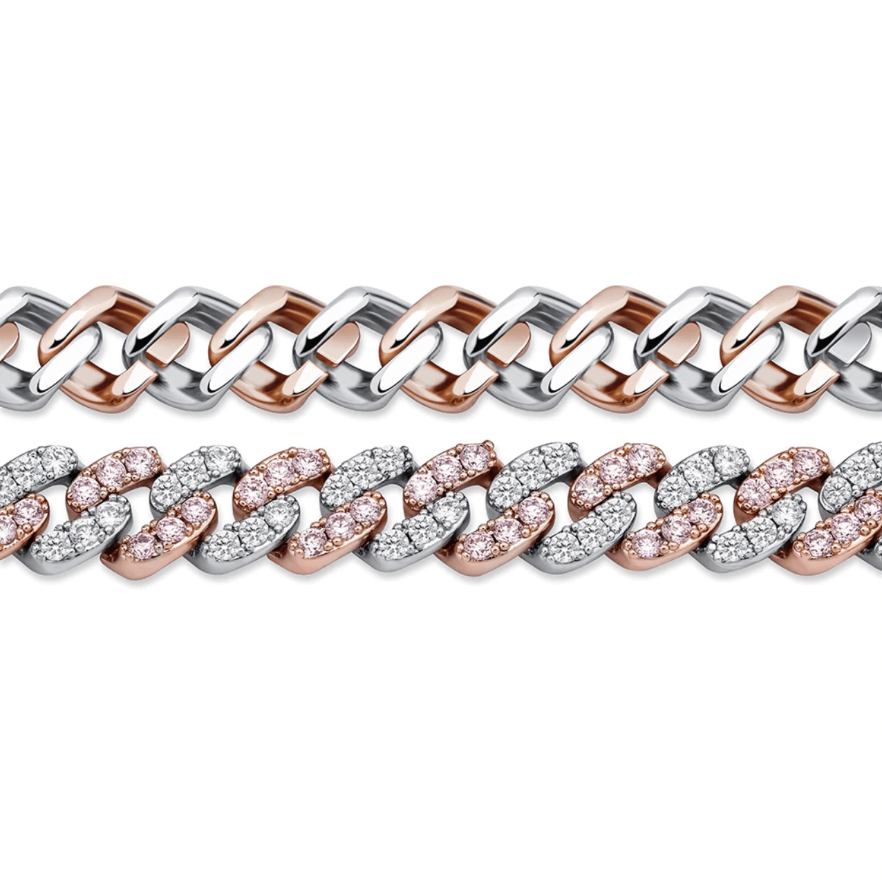 8MM ICY CUBAN LINK CHAIN 14K - ICECI