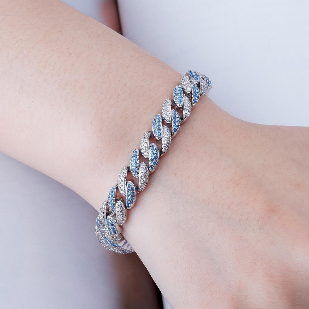 9MM ICY CUBAN LINK BRACELET 14K - ICECI