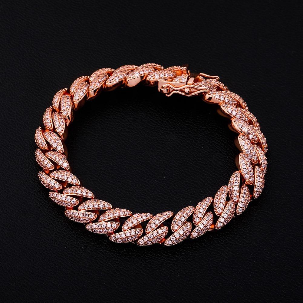 9MM ICY CUBAN LINK BRACELET 14K - ICECI