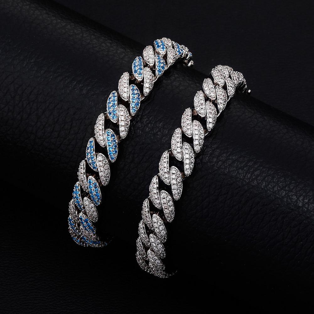 9MM ICY CUBAN LINK BRACELET 14K - ICECI