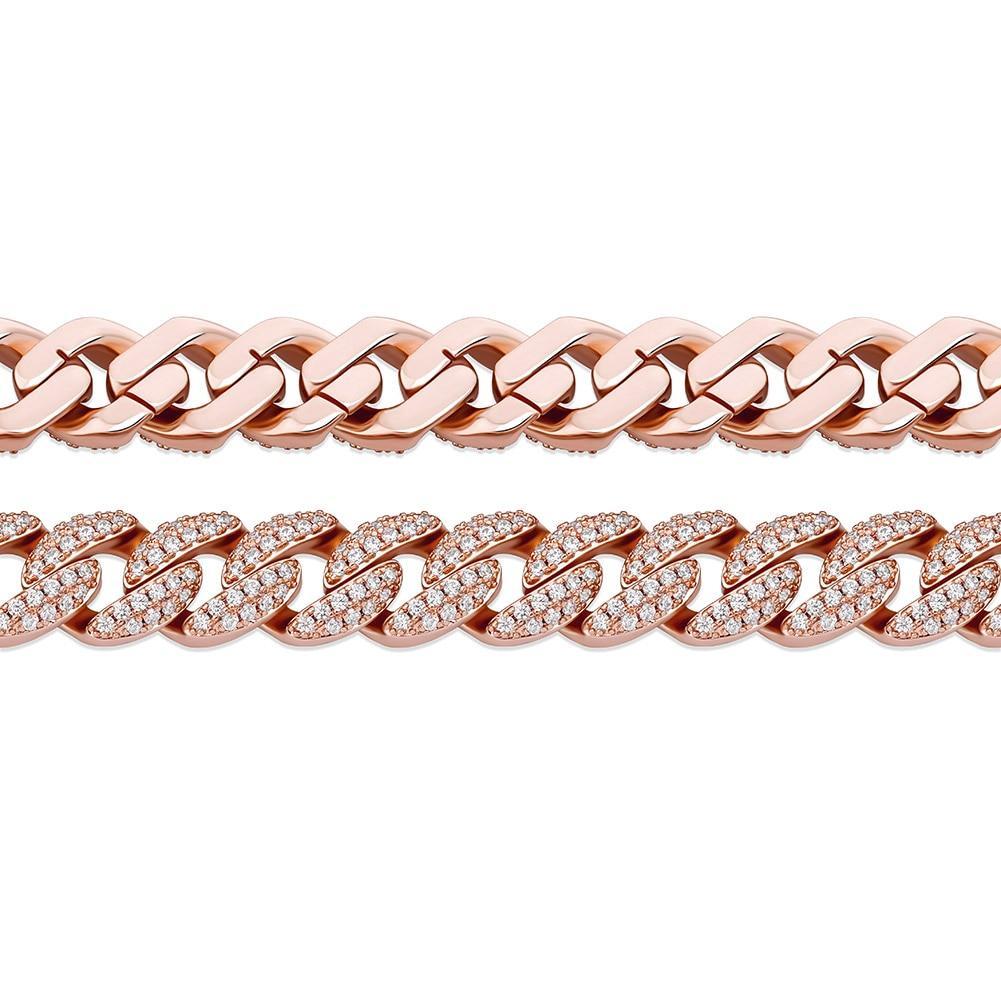 9MM ICY CUBAN LINK BRACELET 14K - ICECI