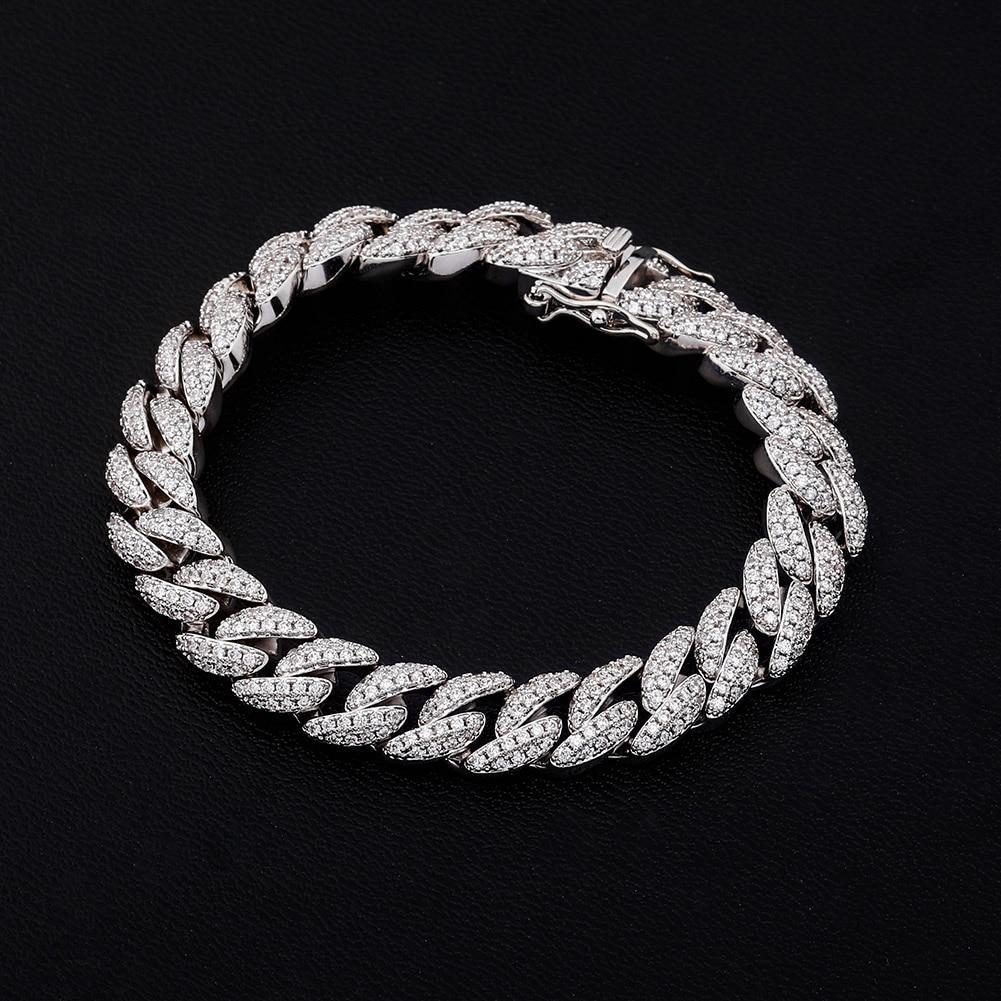 9MM ICY CUBAN LINK BRACELET 14K - ICECI