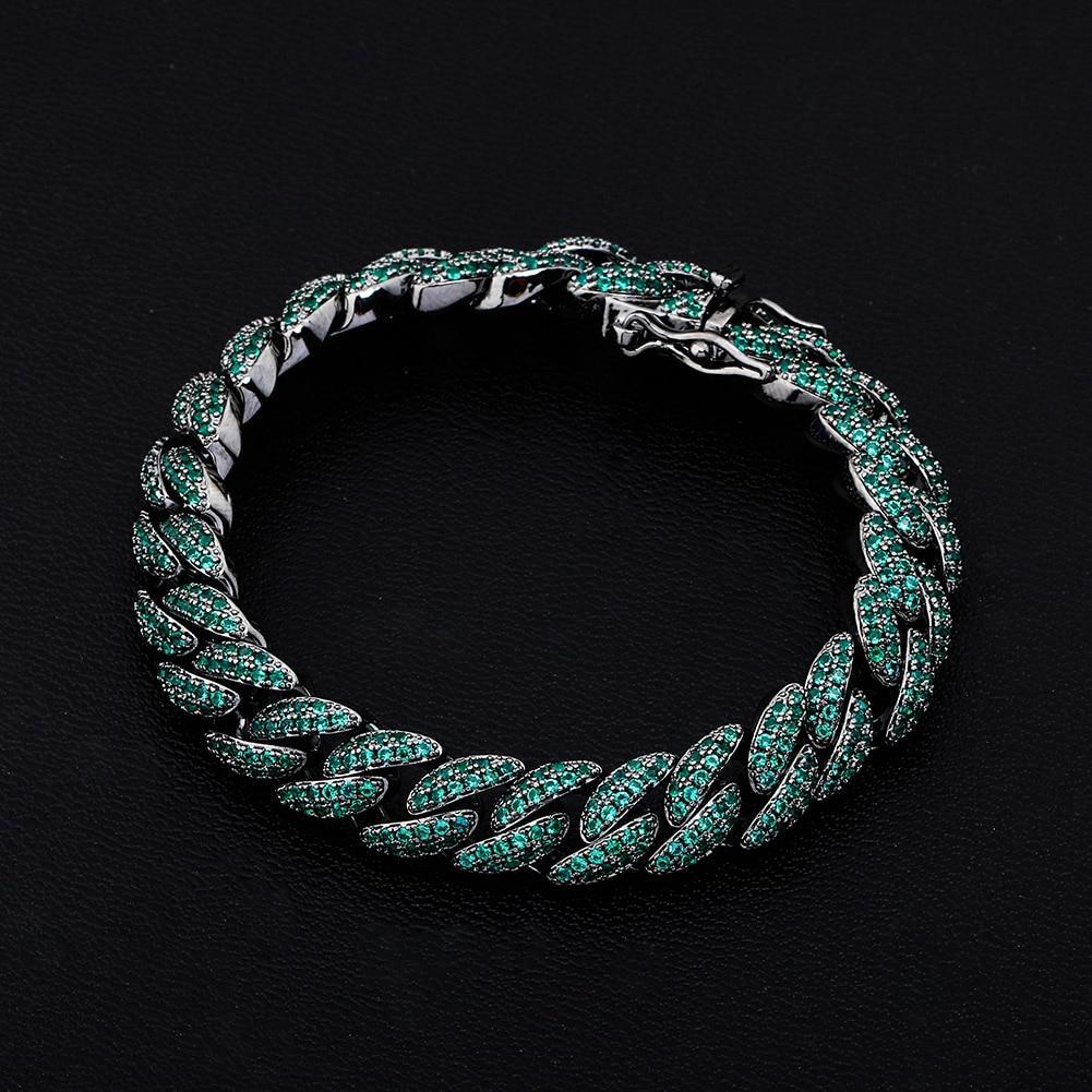 9MM ICY CUBAN LINK BRACELET 14K - ICECI
