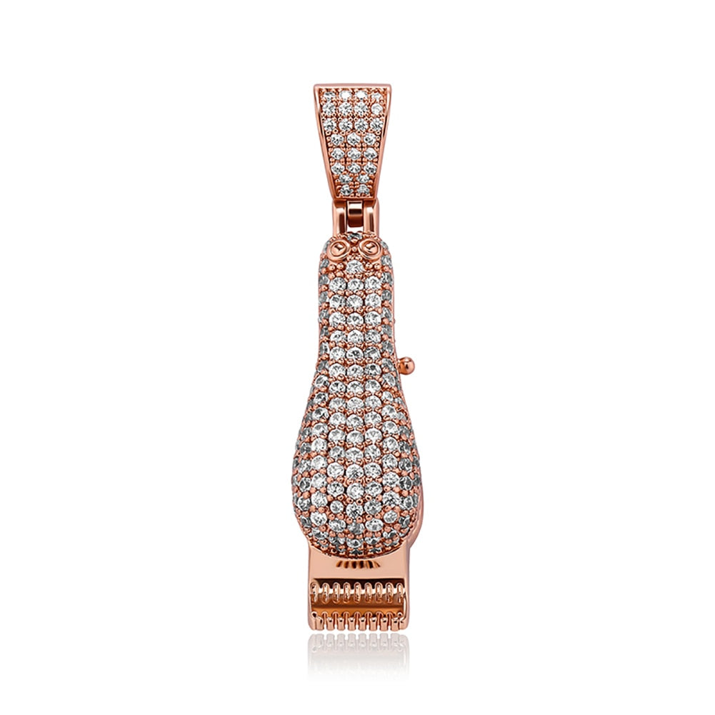 Hair Clipper Pendant 14K
