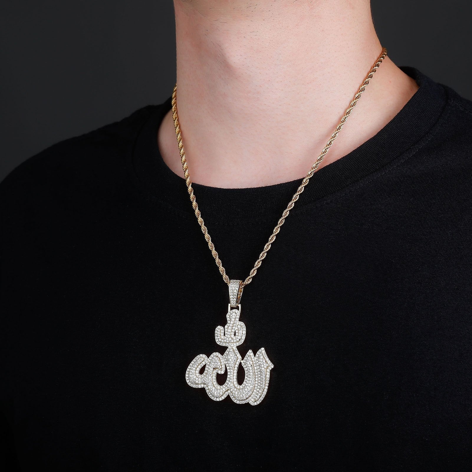 ALLAH PENDANT 14K - ICECI