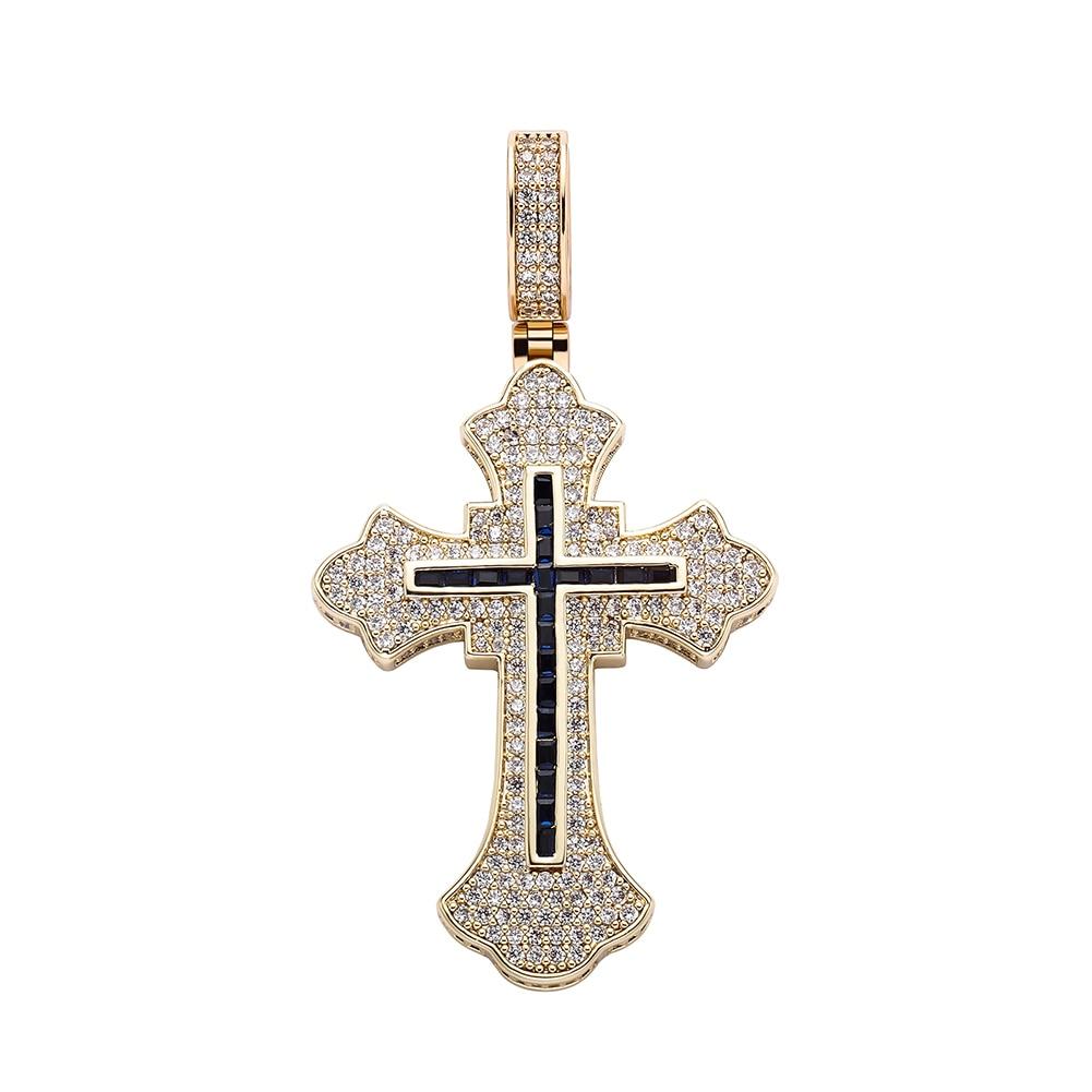 APOSTLES CROSS PENDANT 14K - ICECI