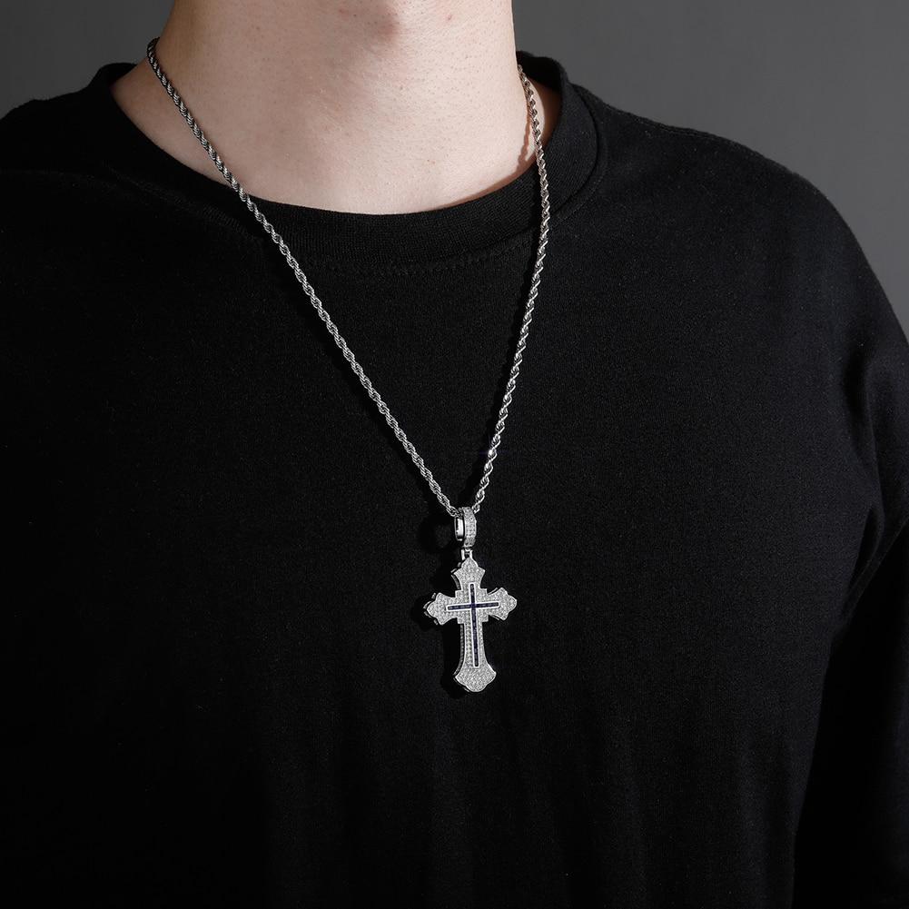 APOSTLES CROSS PENDANT 14K - ICECI