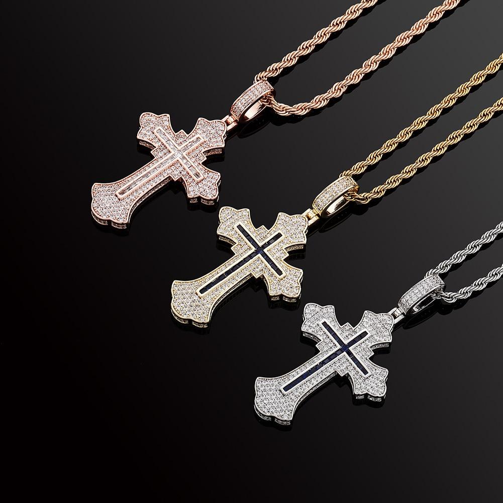 APOSTLES CROSS PENDANT 14K - ICECI