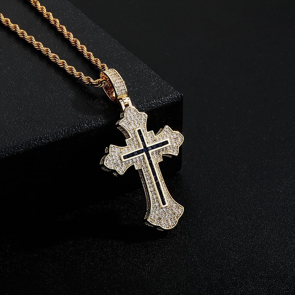 APOSTLES CROSS PENDANT 14K - ICECI
