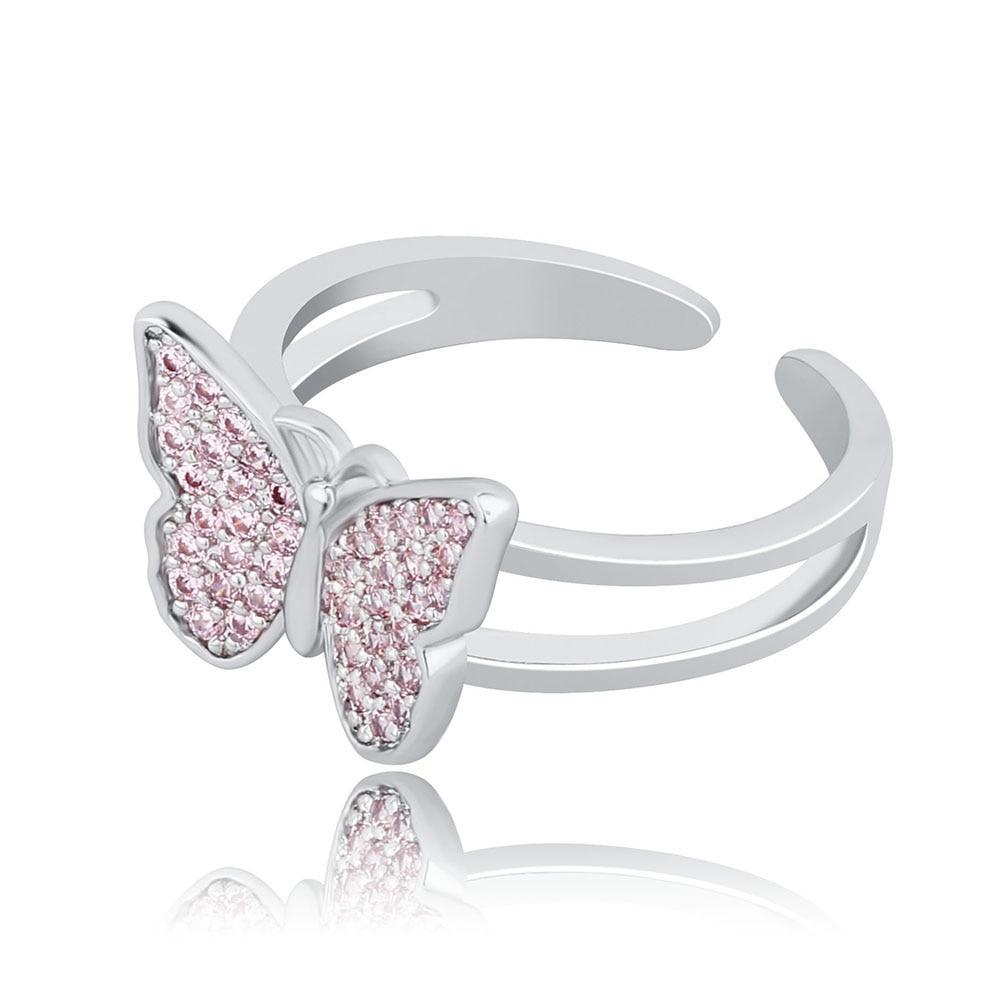 BABY BUTTERFLY RING 14K - ICECI