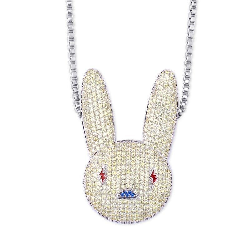 Bad Bunny Pendant 18K - ICECI