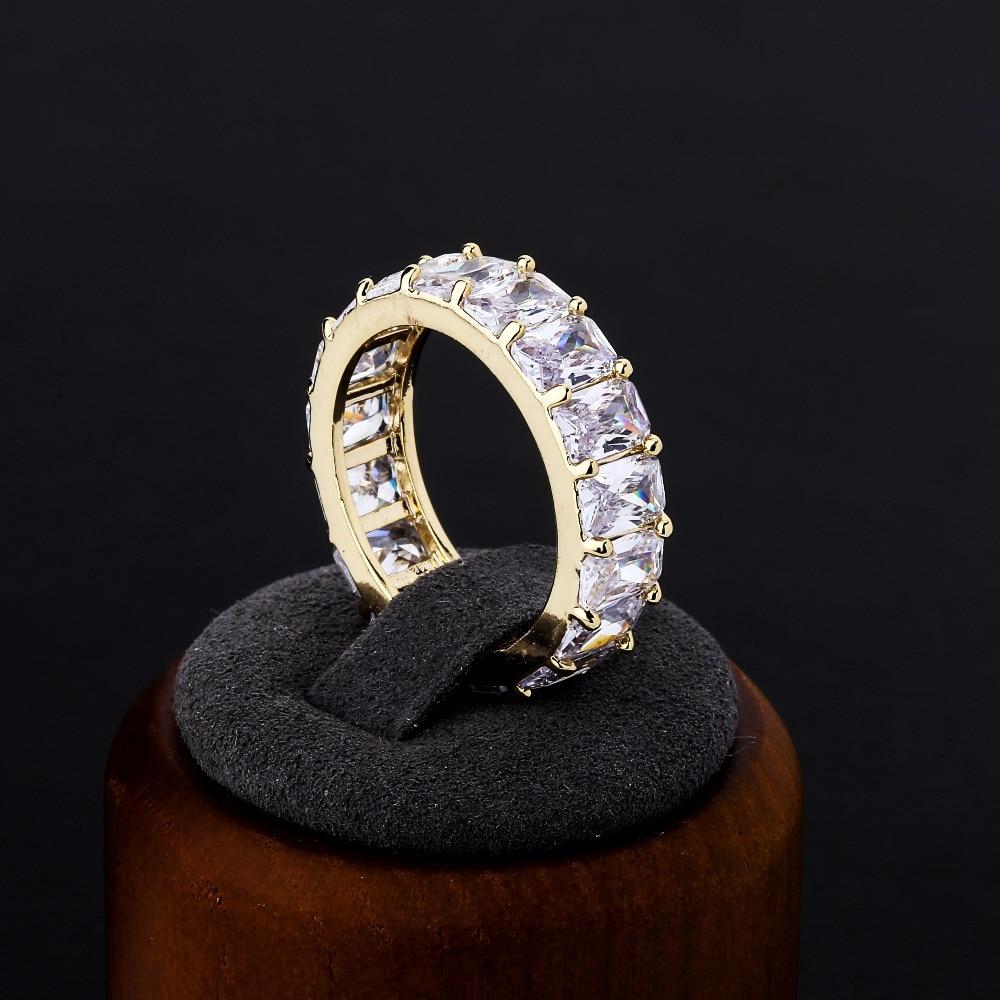 BAGUETTE RING 14K - ICECI