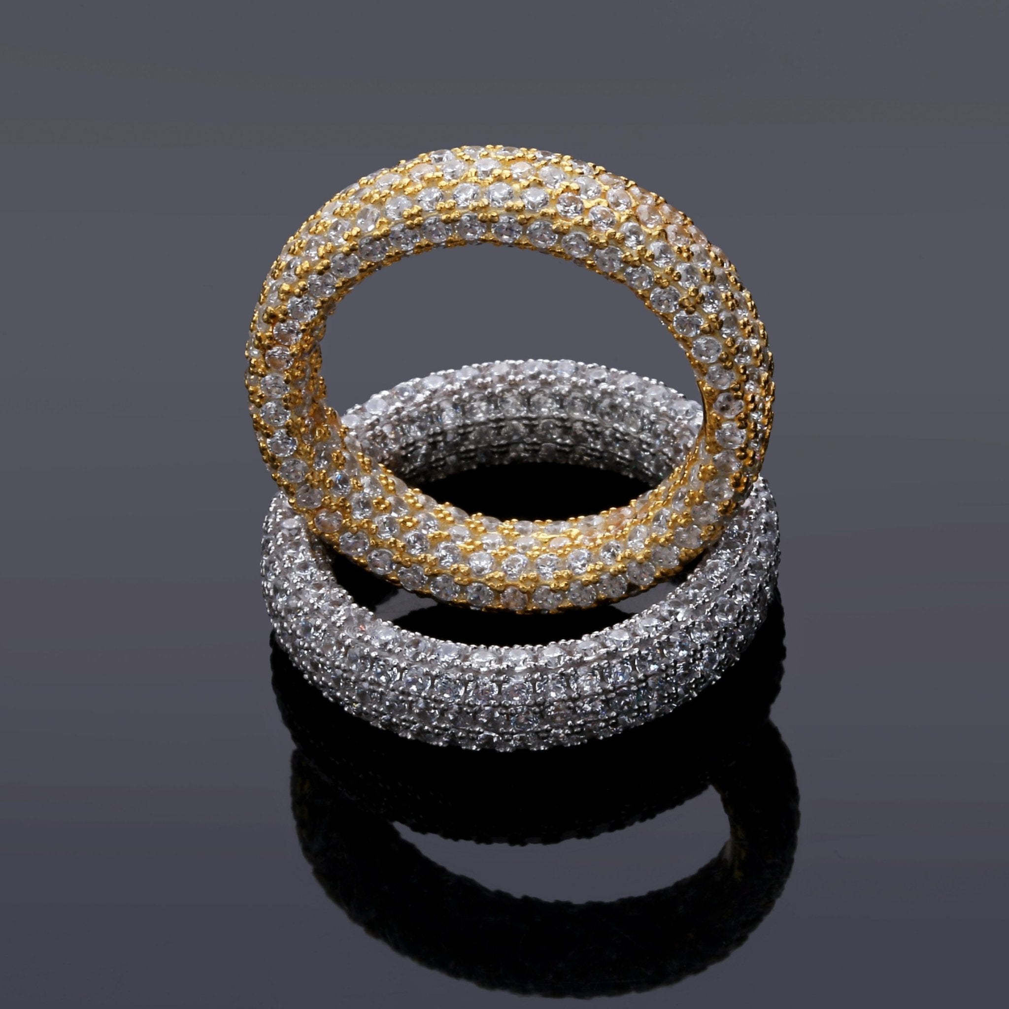 BLIZZARD RING 14K X STERLING SILVER - ICECI