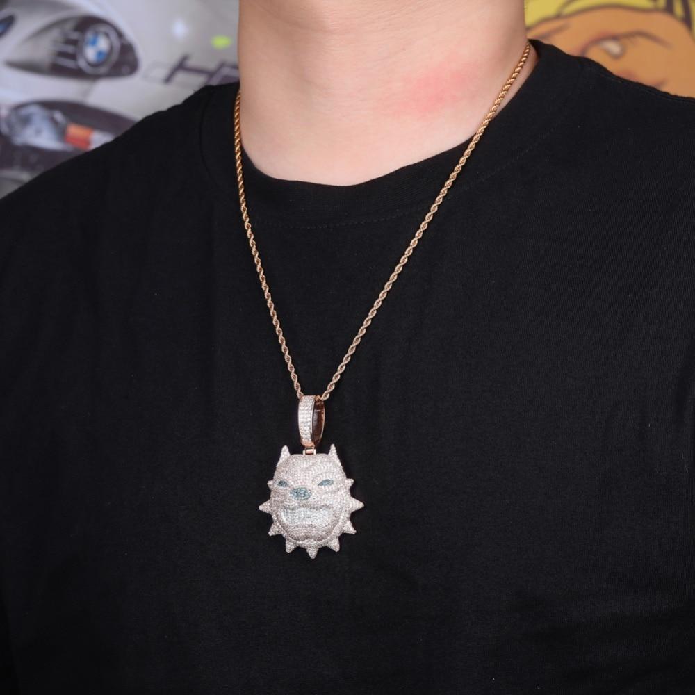 BULLY DOG PENDANT 14K - ICECI