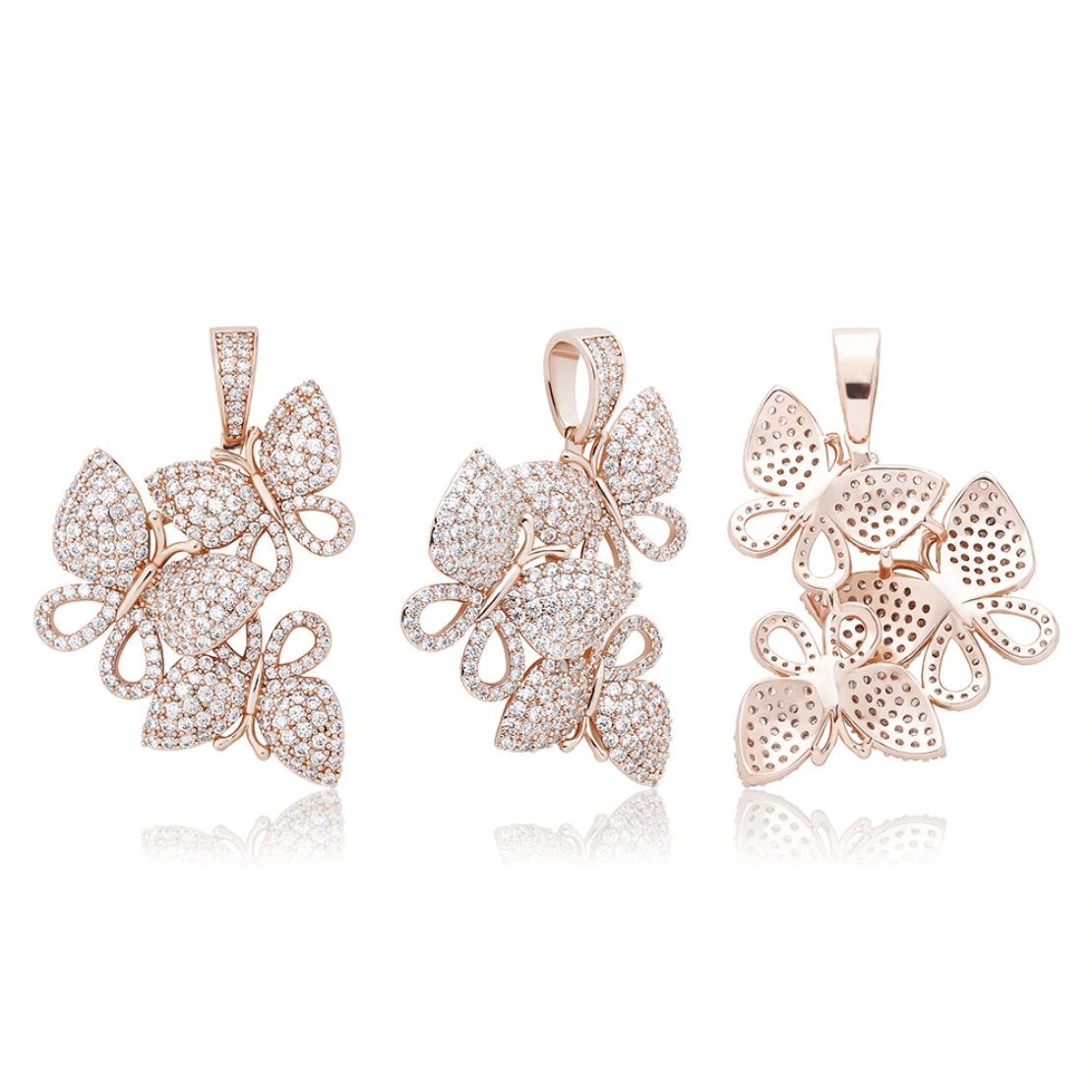 BUTTERFLY EFFECT PENDANT 14K - ICECI
