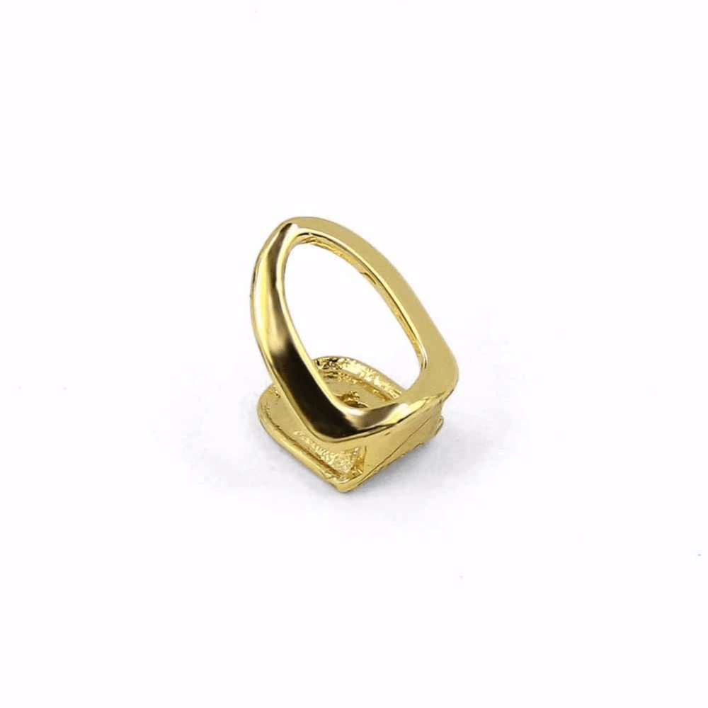 CANINE OPEN FACE SINGLE CAP GRILLZ 14K - ICECI