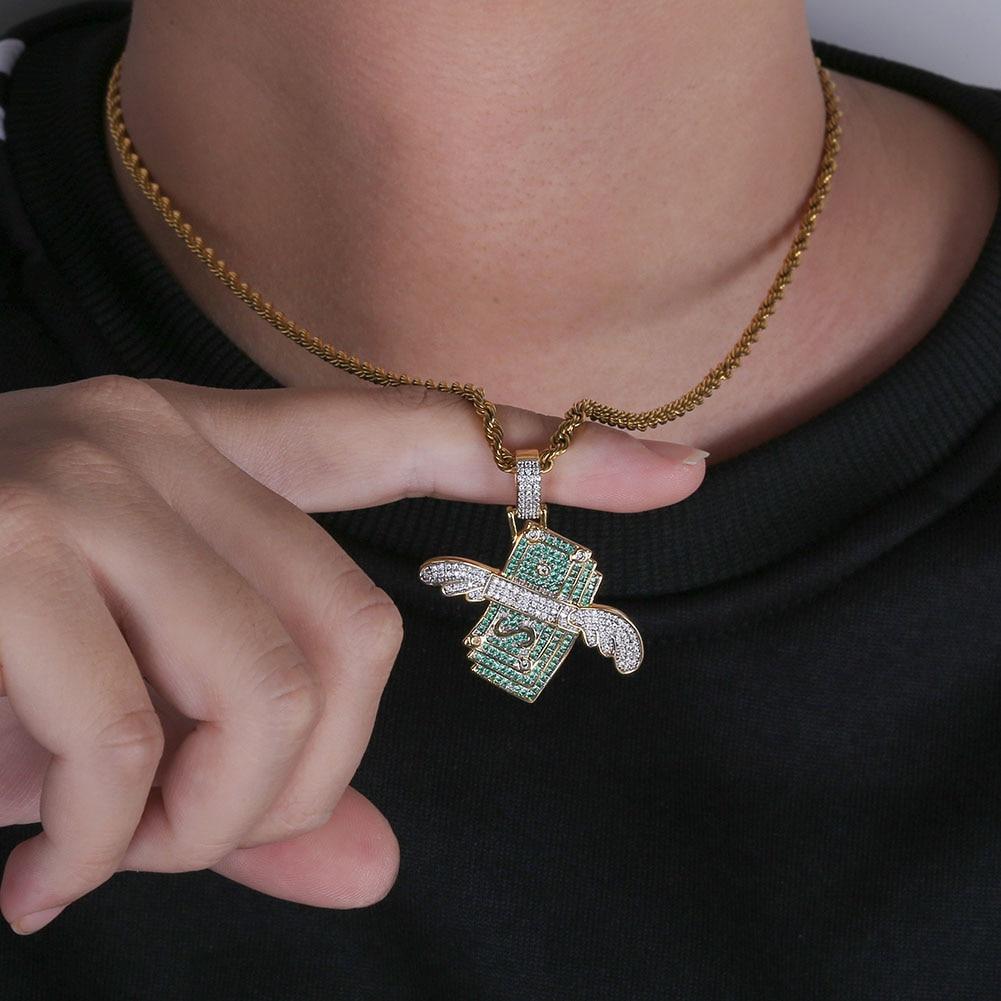 CASH ANGEL PENDANT 18K - ICECI