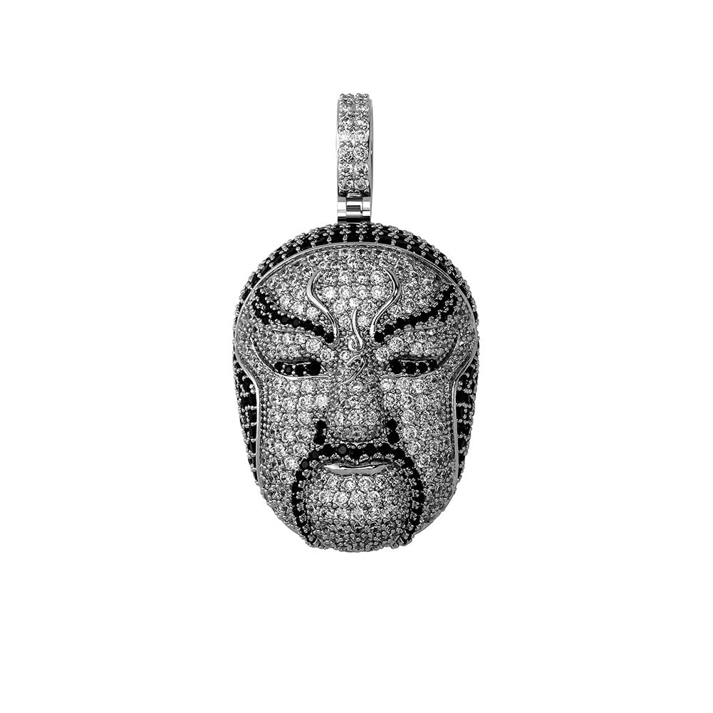 Chinese Opera Mask Pendant 14K - ICECI