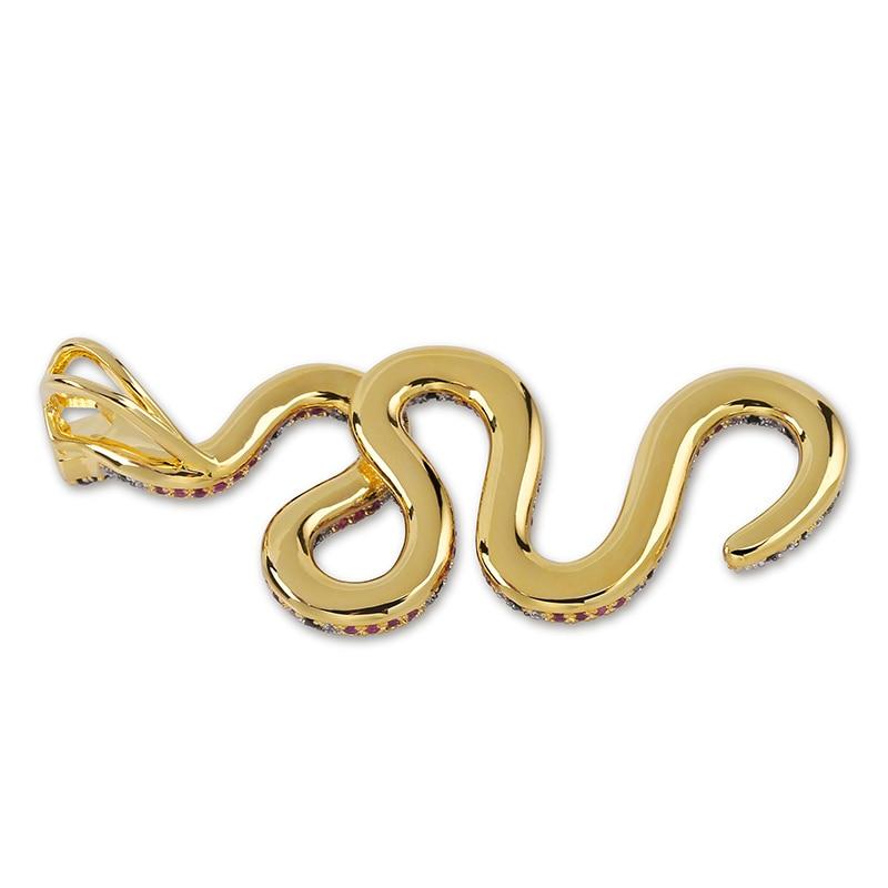 CORAL SNAKE PENDANT 18K - ICECI