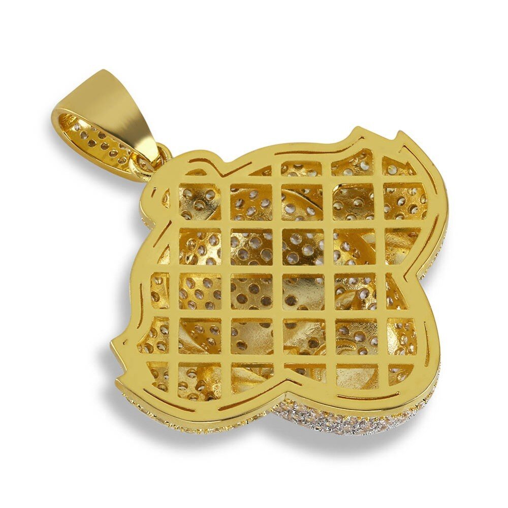 Evil Dancing Clown Pendant 18K - ICECI