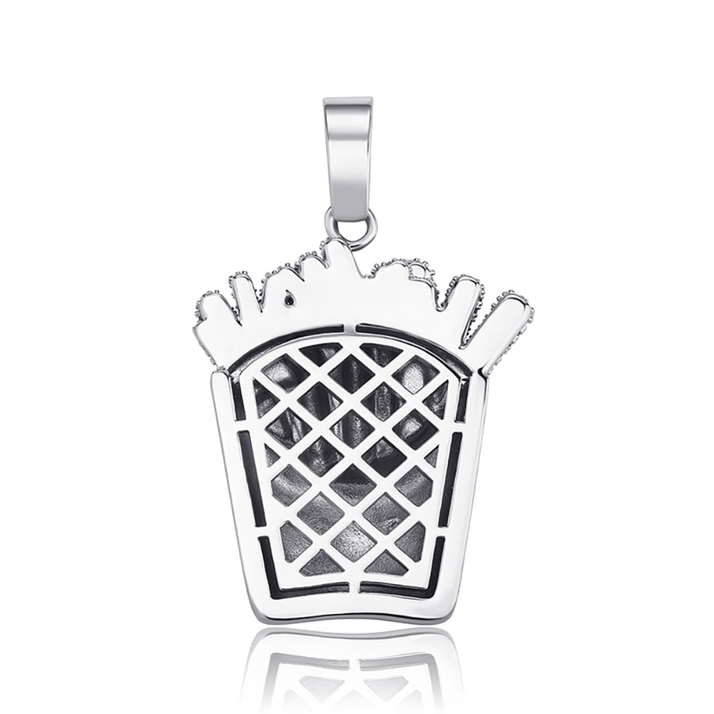 French Fries Pendant 14K - ICECI