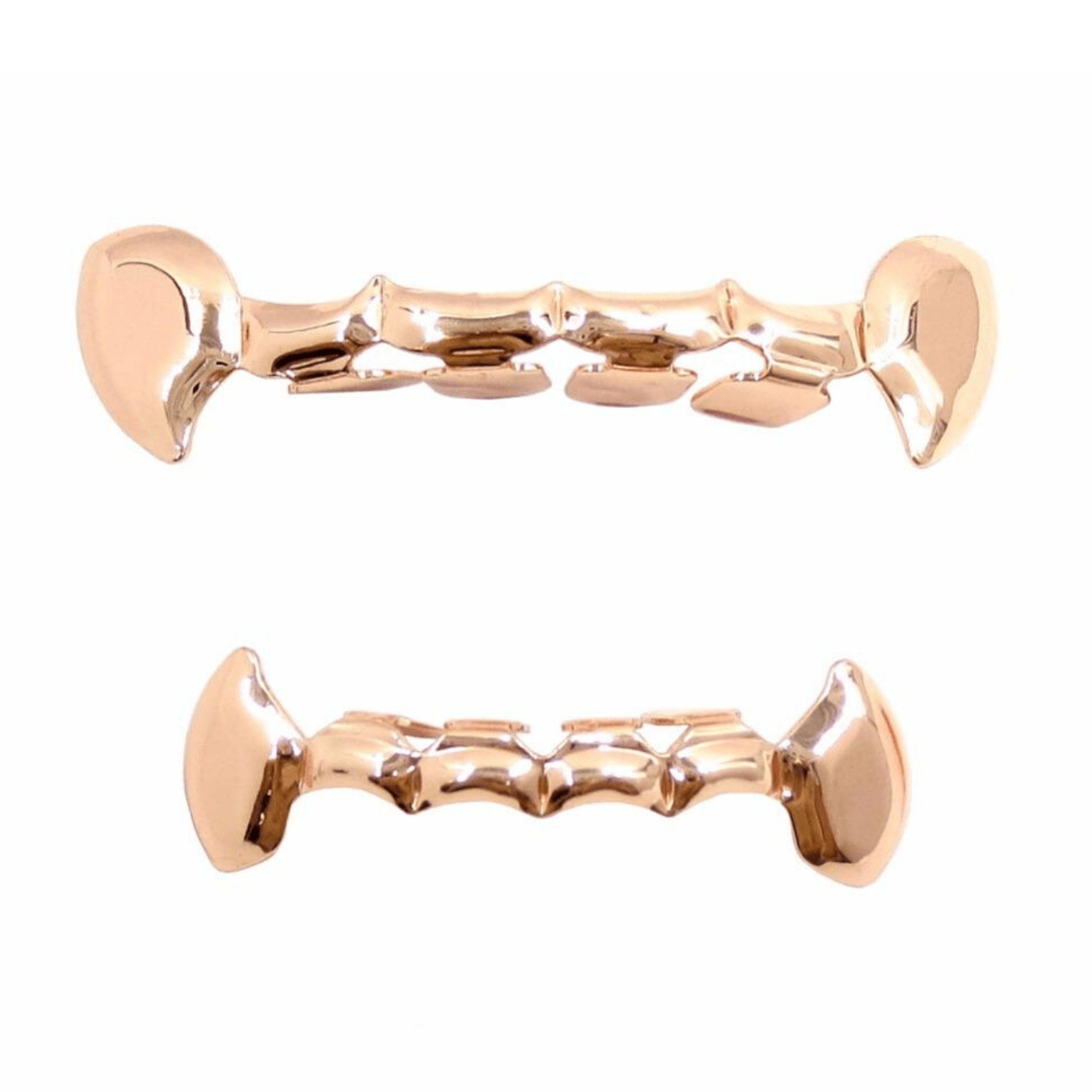HALF TEETH VAMPIRE FANG GRILLZ 14K - ICECI