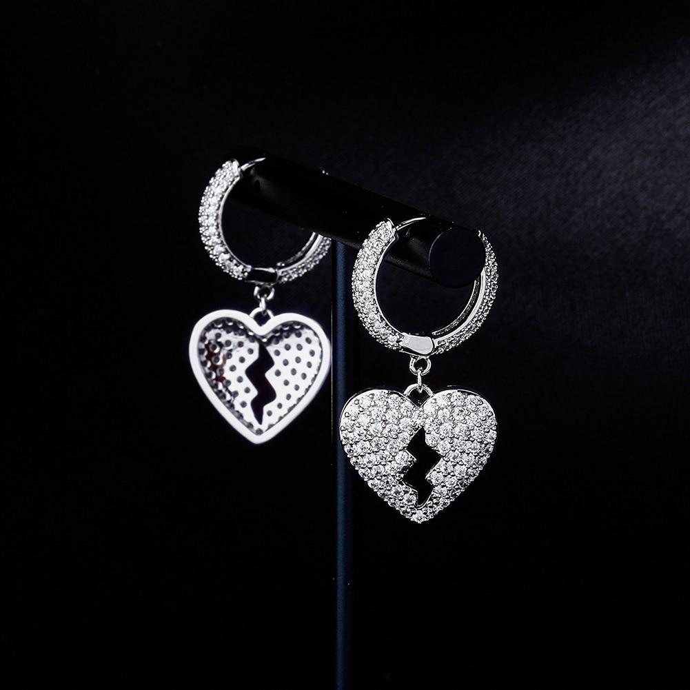 HEARTBREAK DROP EARRINGS 14K - ICECI