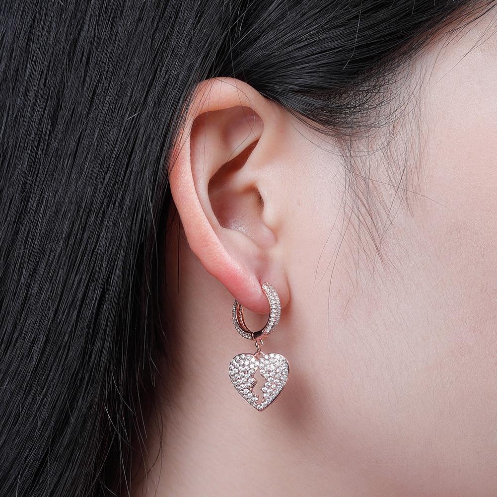 HEARTBREAK DROP EARRINGS 14K - ICECI