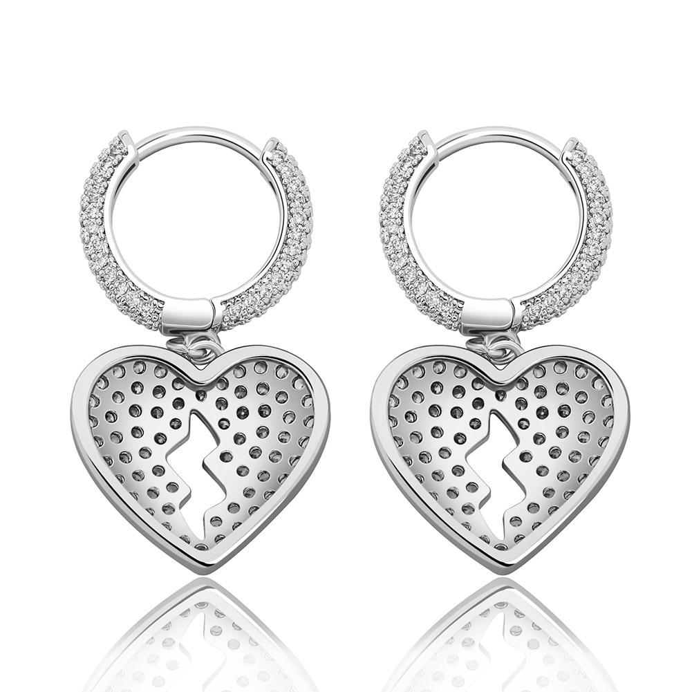 HEARTBREAK DROP EARRINGS 14K - ICECI