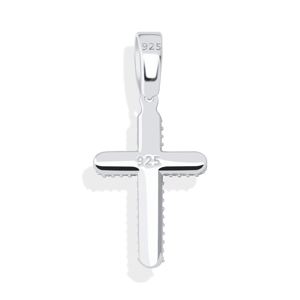 ICY CROSS PENDANT 14K X STERLING SILVER - ICECI