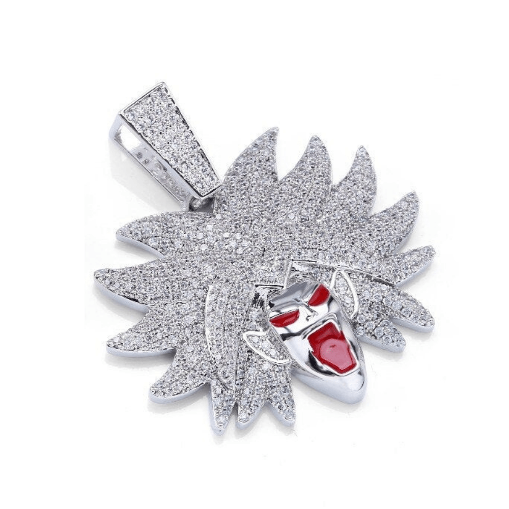 Legendary Super Saiyan Villain Pendant 18K - ICECI