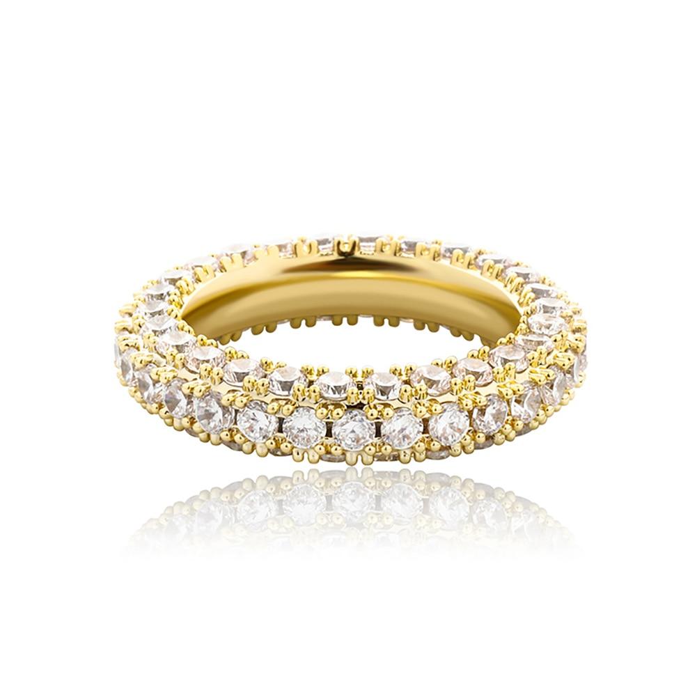 LIGHT SNOW RING 14K - ICECI