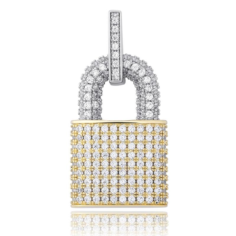 LOCK PENDANT 14K - ICECI