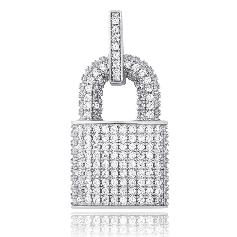 LOCK PENDANT 14K - ICECI