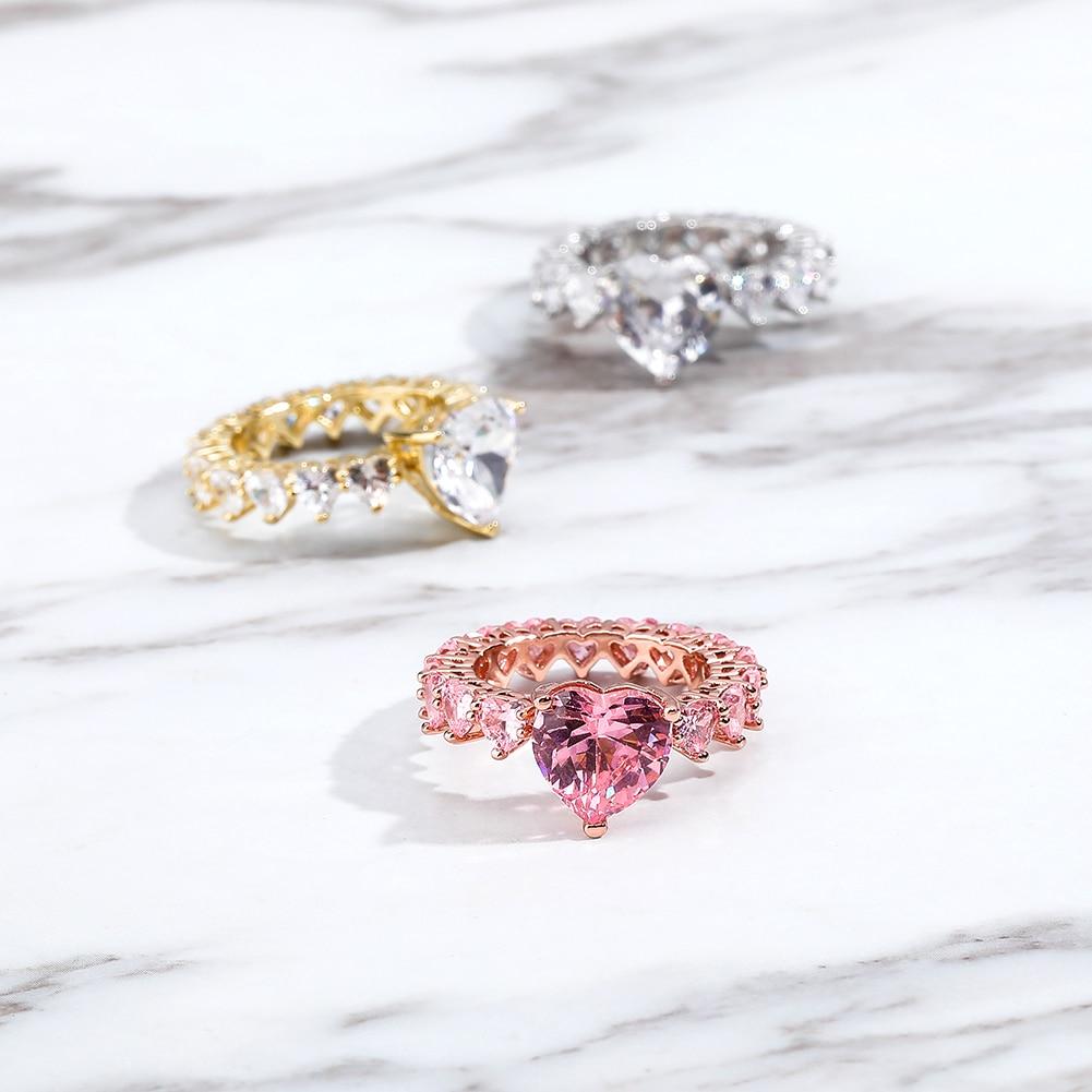 LOVE HEARTS RING 14K - ICECI