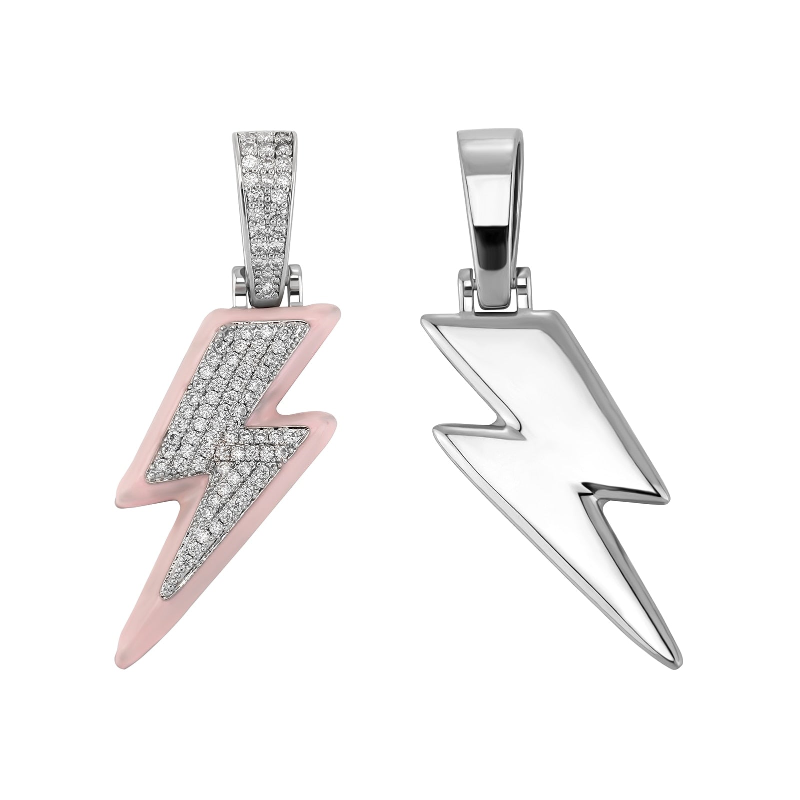 Luminous Lightning Pendant 14K - ICECI