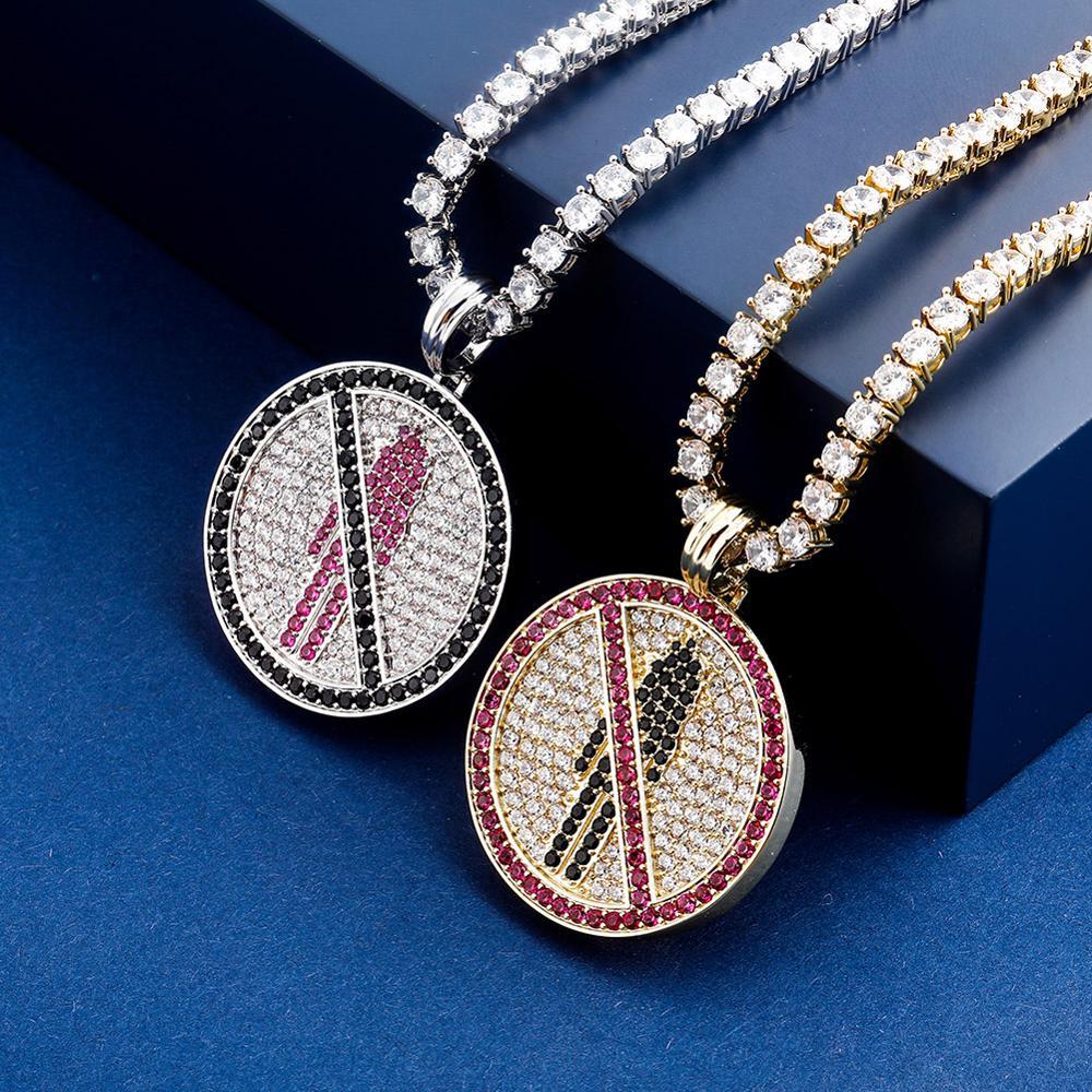NO BYSTANDERS PENDANT 14K - ICECI