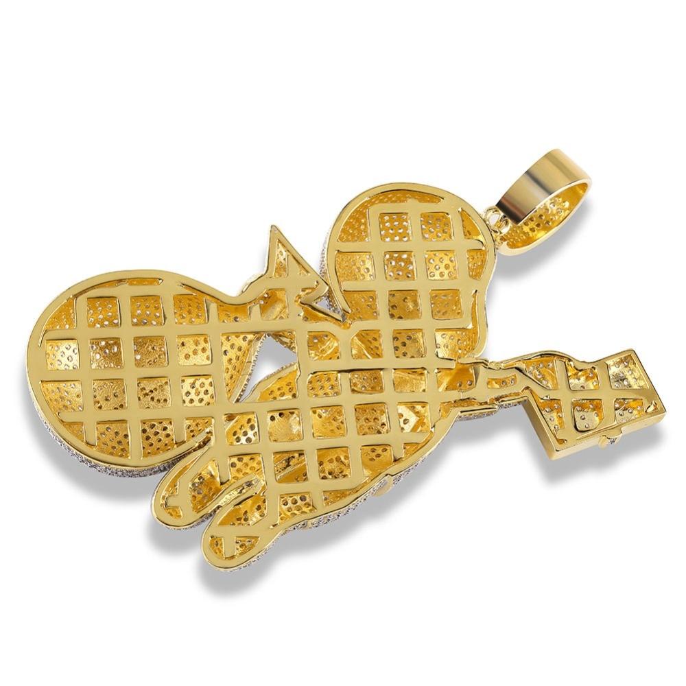 RICH KID PENDANT 14K - ICECI