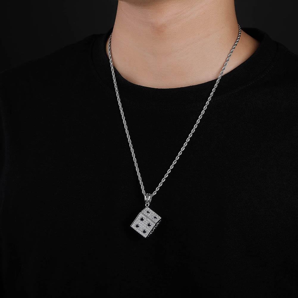 ROLL THE DICE PENDANT 18K - ICECI