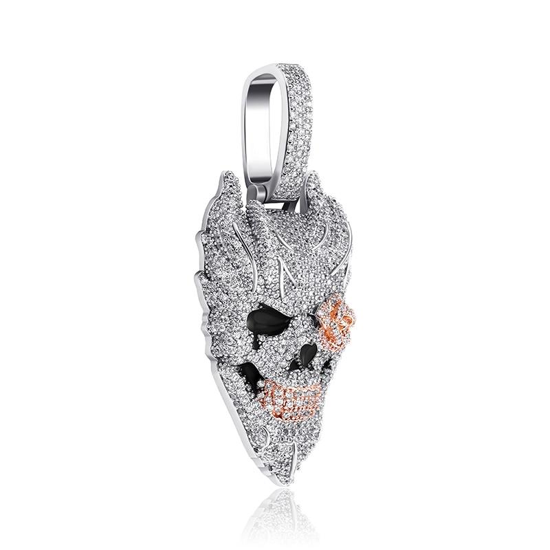 ROSE DEMON PENDANT 14K - ICECI