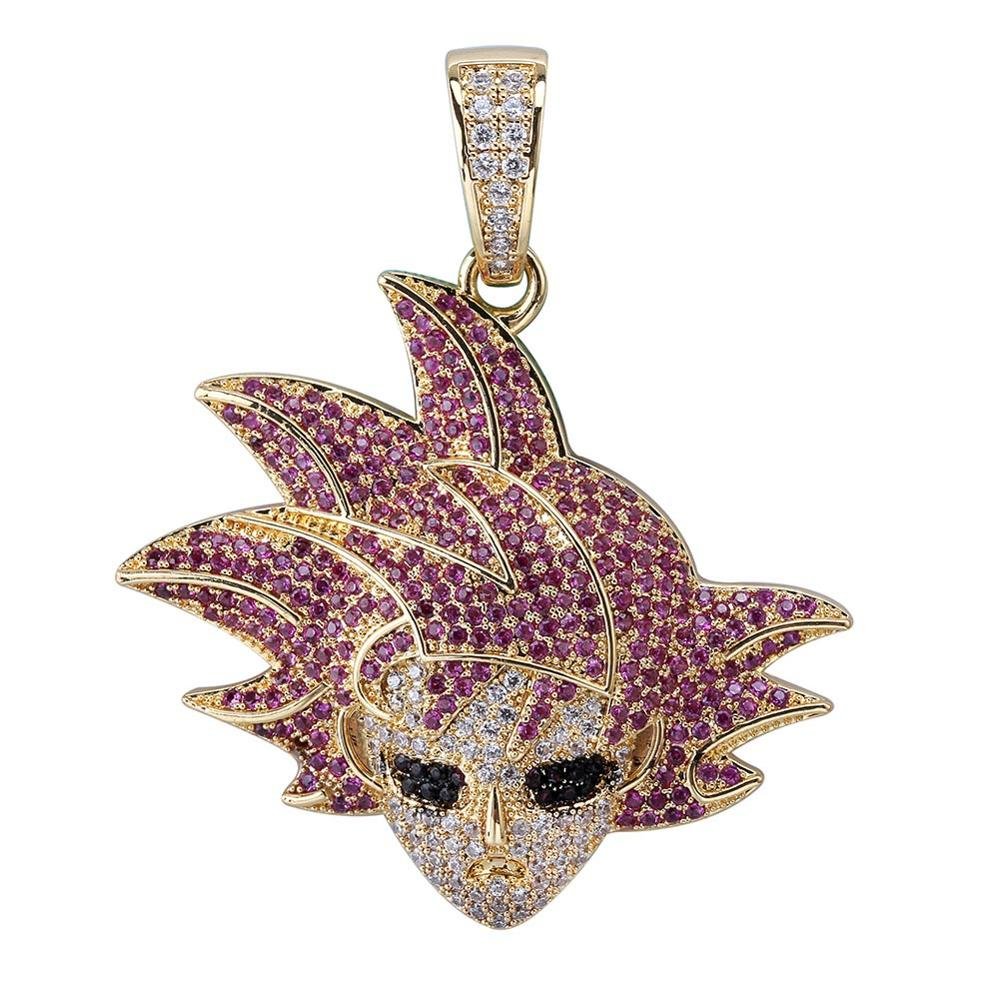 Saiyan Monkey King Pendant 18K - ICECI